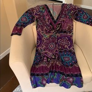 Stunning print dress